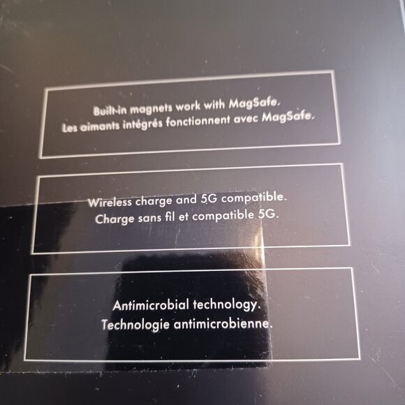 Kate Spade iPhone 15 Pro Max Protective MagSafe Case Clear With White Hearts NEW - Picture 5 of 7